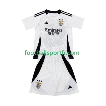 Tenue Benfica Lisbonne Special Enfant Domicile Blanc 2025-2026 Maillot de Foot